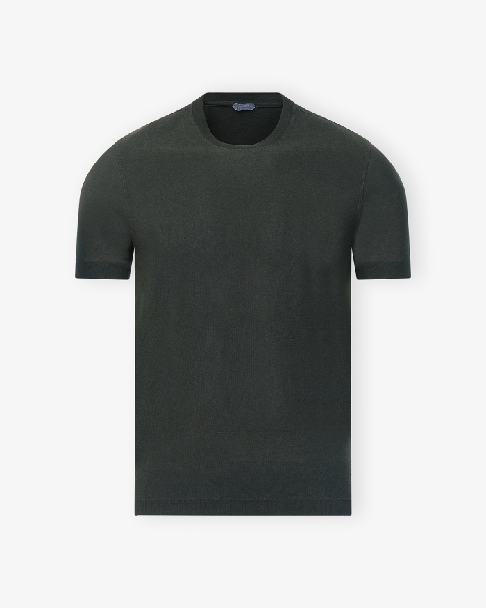 ZANONE Zanone - Tshirt ice cotton - Dark green