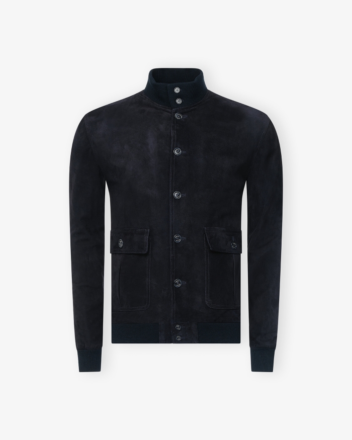 VALSTAR Valstar - Valstarino goat leather - Lined - Navy