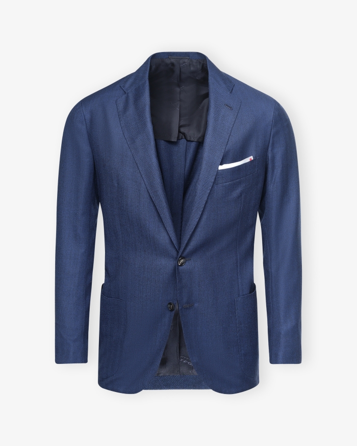KITON Kiton - Jacket unconstructed - Wool - Navy