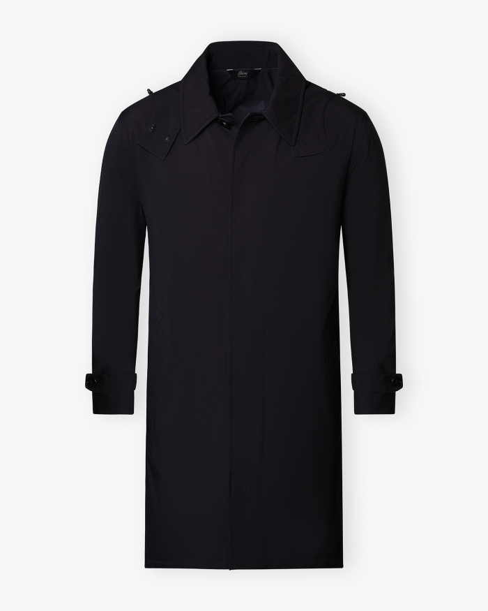 BRIONI Brioni - Parka lightweight detachable hoody - Navy