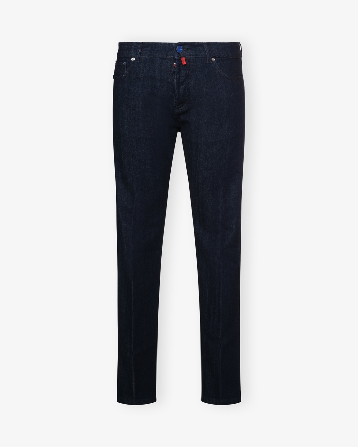 KITON Kiton - Jeans cotton stretch - Navy