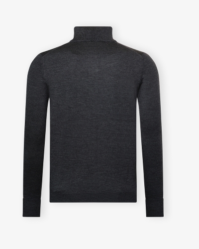 LHDA - Half zip virgin wool - Grey