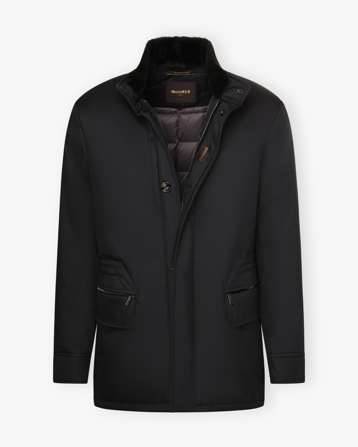 MOORER MooRER -  Padded field jacket - Navy