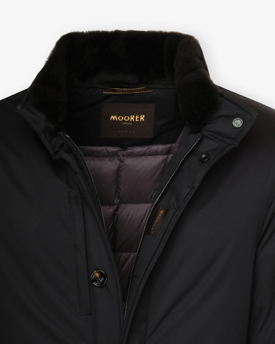 MooRER -  Padded field jacket - Navy