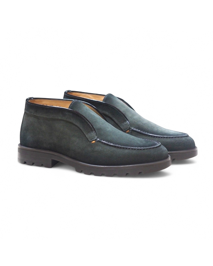 SANTONI Santoni - Desert boot rock - Dark olive