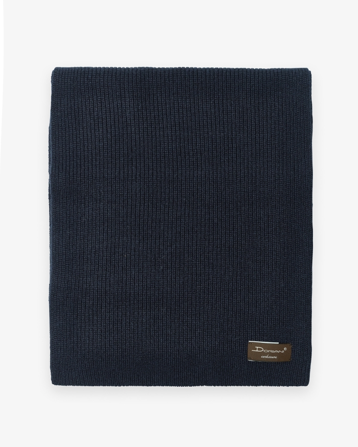 DORIANI CASHMERE DC - Scarf cashmere - Navy
