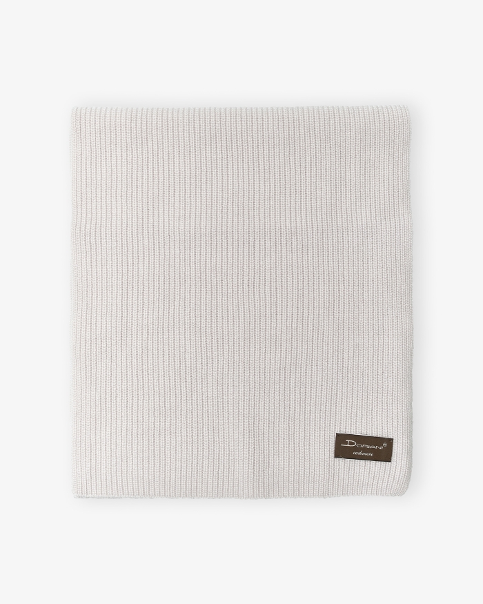 DORIANI CASHMERE DC - Scarf cashmere - Offwhite