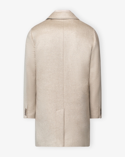 MooRER - Overcoat baby cashmere - Beige