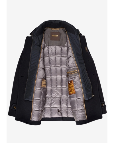 MooRER - Peacoat wool cashmere - Navy