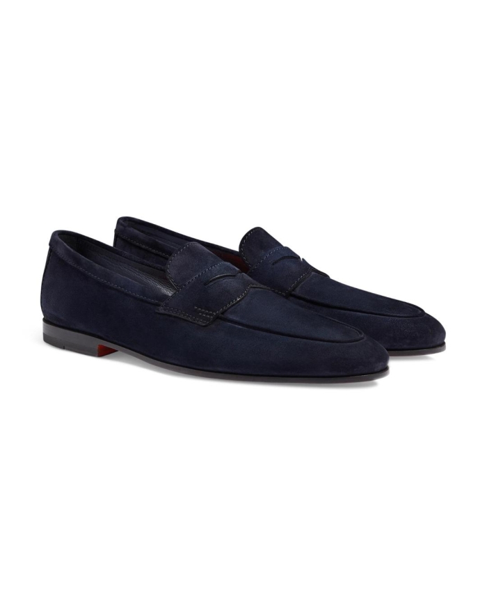 SANTONI Santoni - Loafer Carlos - Goodyear - Navy